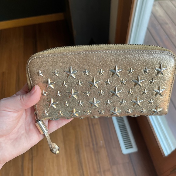 Jimmy Choo star studded collection zip around wallet. - Picture 2 of 11